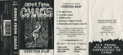 Order From Chaos : Alienus Sum